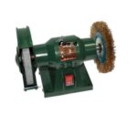 SMERIGLIATRICE MOLA MOLETTA DA BANCO SPAZZOLA 150mm 300W AFFILATRICE SMUSSATRICE 535vt - immagine 4