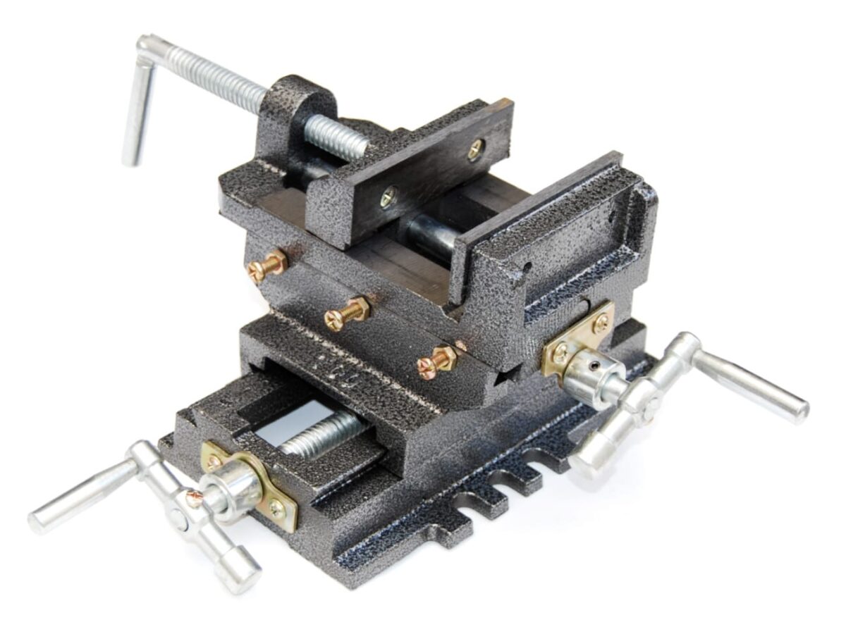 MORSA A CROCE PER TRAPANO A COLONNA GANASCE 100 MM OX - immagine 6