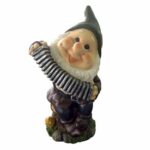 BIANCANEVE 7 NANI SETTE NANO POLIRESINA GIARDINO NANETTI PRATO GNOMI STATUA V - immagine 4