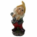 BIANCANEVE 7 NANI SETTE NANO POLIRESINA GIARDINO NANETTI PRATO GNOMI STATUA V - immagine 5