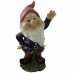 BIANCANEVE 7 NANI SETTE NANO POLIRESINA GIARDINO NANETTI PRATO GNOMI STATUA V - immagine 7