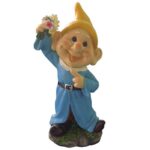 BIANCANEVE 7 NANI SETTE NANO POLIRESINA GIARDINO NANETTI PRATO GNOMI STATUA V - immagine 8