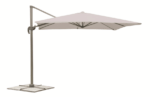 OMBRELLONE A BRACCIO PARASOLE GIARDINO 3x4 mt DECENTRATO GAZEBO ECRU 266V