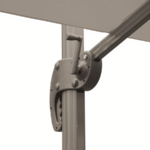 OMBRELLONE A BRACCIO PARASOLE GIARDINO 3x4 mt DECENTRATO GAZEBO TORTORA 297V - immagine 3