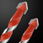 KIT 5 PUNTE MULTIFUNZIONE TRAPANO LEGNO CERAMICA PIETRA VETRO DA 6 A 12 MM 390 - immagine 3