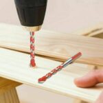 KIT 5 PUNTE MULTIFUNZIONE TRAPANO LEGNO CERAMICA PIETRA VETRO DA 6 A 12 MM 390