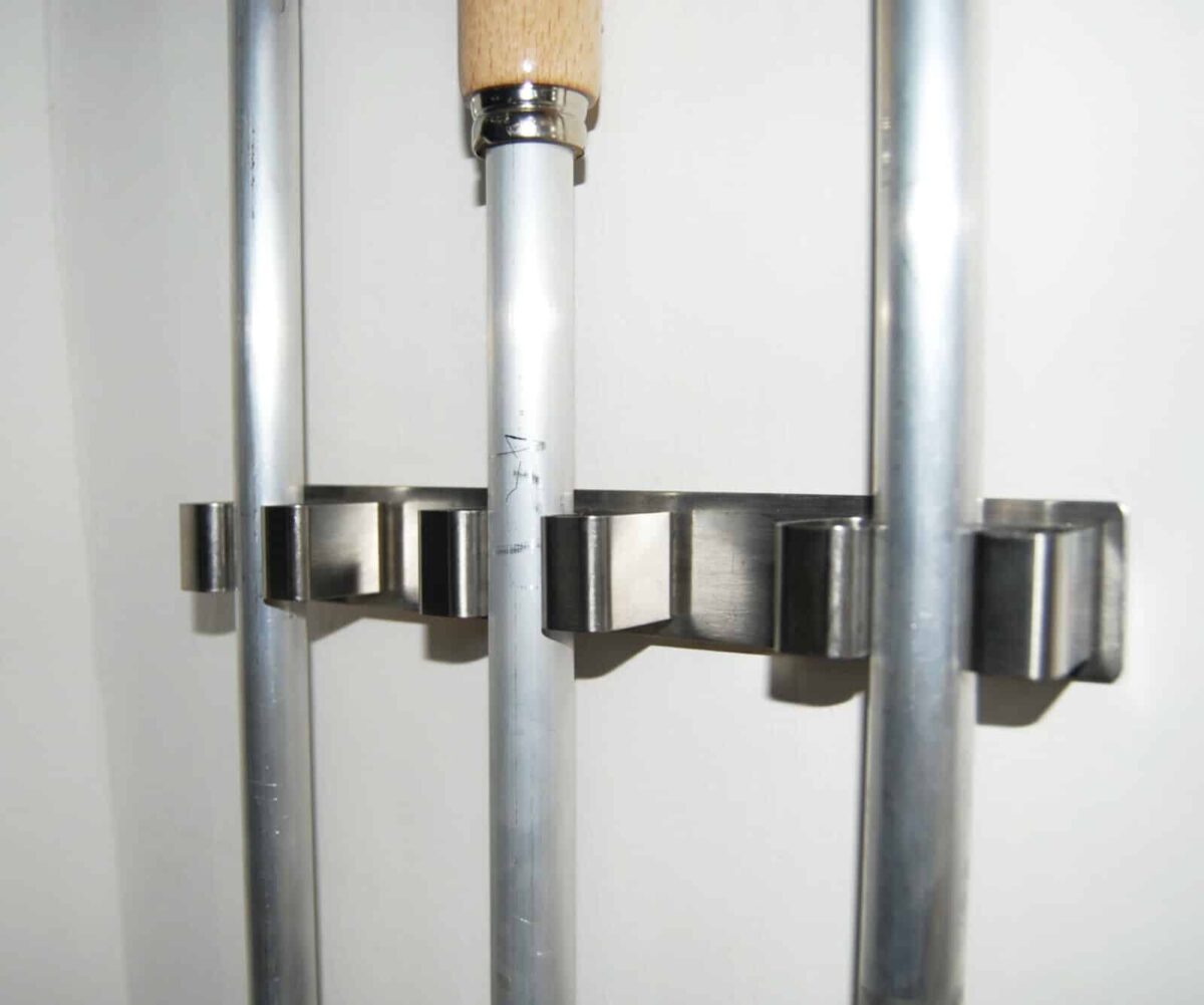 KIT SET PALE PIZZA PIZZE FORNO A LEGNA PALA Q.+ SPAZZOLA P.+ SUPPORTO A MURO 3PZ - immagine 4