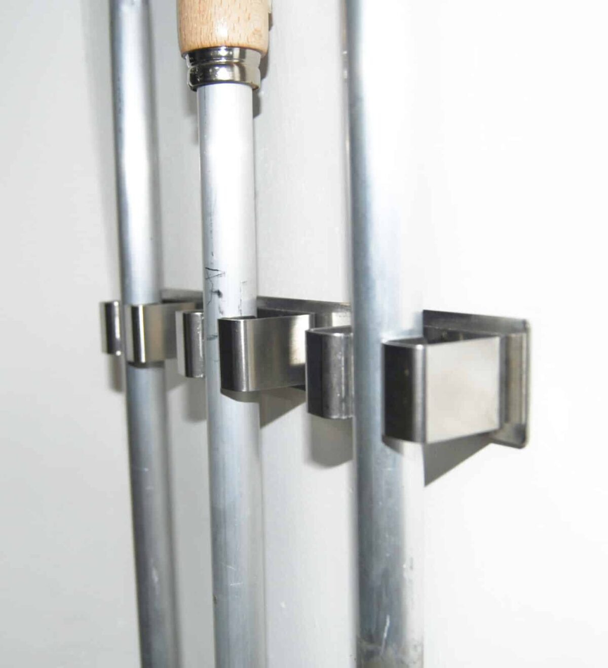 KIT SET PALE PIZZA PIZZE FORNO A LEGNA PALA Q.+ SPAZZOLA P.+ SUPPORTO A MURO 3PZ - immagine 5