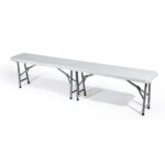 PANCA SEDUTA PIEGHEVOLE 183CM RICHIUDIBILE PORTATILE MARE BIRRERIA ESTERNO 178