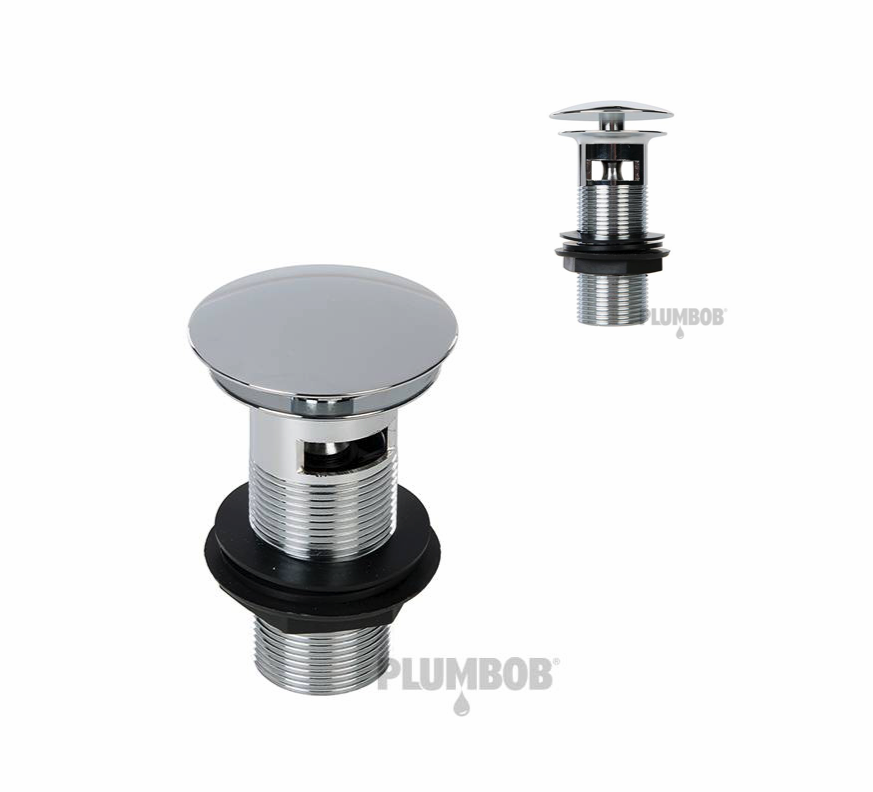 pil.png TAPPO PILETTA SCARICO LAVABO FLUSSO LIBERO CLICK CLACK DIAM 1-14'' 32MM FORO 081 - immagine 1