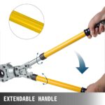 PINZA CRIMPATRICE PRESSATRICE TUBI COMPOSTI 16-32 MULTISTRATO 4 MATRICI 752XI - immagine 4