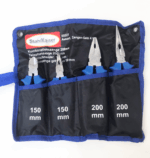 SET 4 PINZE PINZA TRONCHESE TRONCHESINA DRITTA CURVA 45 GRADI 150 200 MM 527 SK - immagine 2