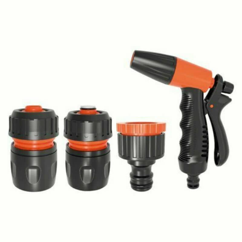 pistola acqua innaffiare PISTOLA ACQUA PER INNAFFIARE GIARDINO PIANTE SPRUZZO SPRAY GETTI RACCORDI 953 - immagine 1