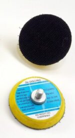 PLATORELLO 50 MM DISCO DISCHETTO 2 POLLICI A STRAPPO PER LEVIGATRICE LEVIGATRICI - immagine 2