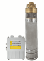 Elettropompa sommersa immersione pompa pozzo 4" acqua sabbia 100 mt 1,5 HP 100 148ev - immagine 2