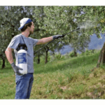 POMPA IRRORATRICE A PRESSIONE CON TRACOLLA 5 LT SPRUZZINO VAPORIZZATORE 054 EP - immagine 2