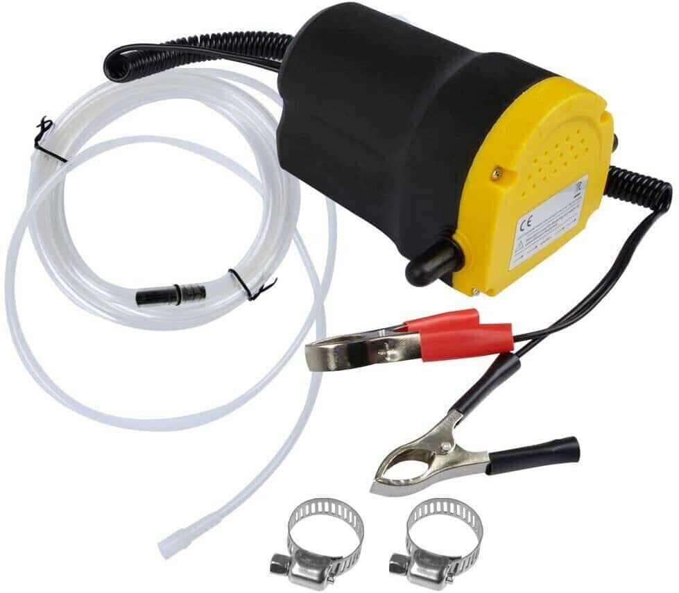 pompa aspira POMPA 12V ASPIRAZIONE TRAVASO OLIO CARBURANTE GASOLIO DIESEL AUTO FUSTI 095sa - immagine 1