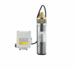 ELETTROPOMPA ACQUA SOMMERSA IMMERSIONE PERIFERICA MONOFASE POZZO 4" 1HP OTTONE - immagine 4