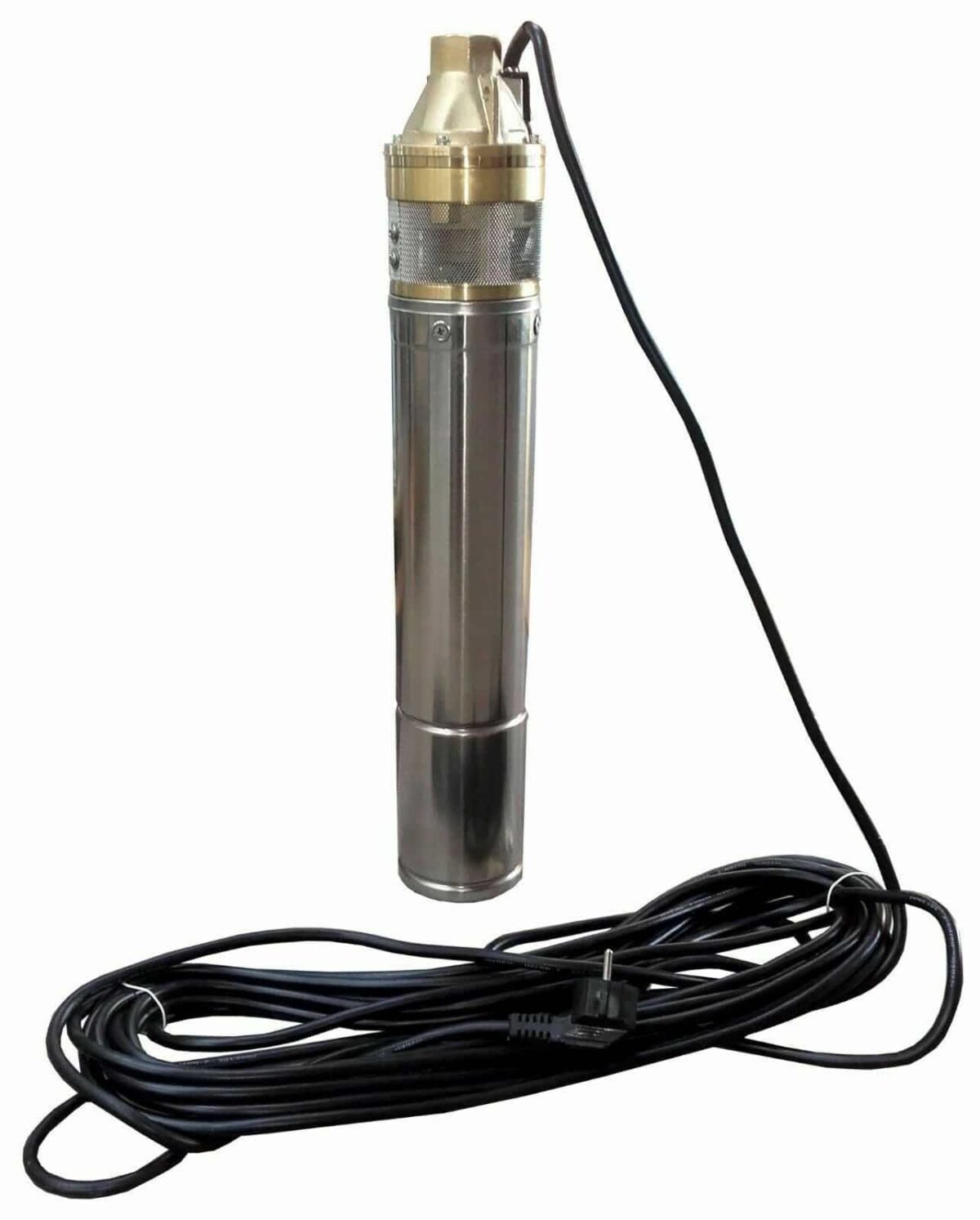 ELETTROPOMPA ACQUA SOMMERSA IMMERSIONE PERIFERICA MONOFASE POZZO 4" 1HP OTTONE - immagine 6