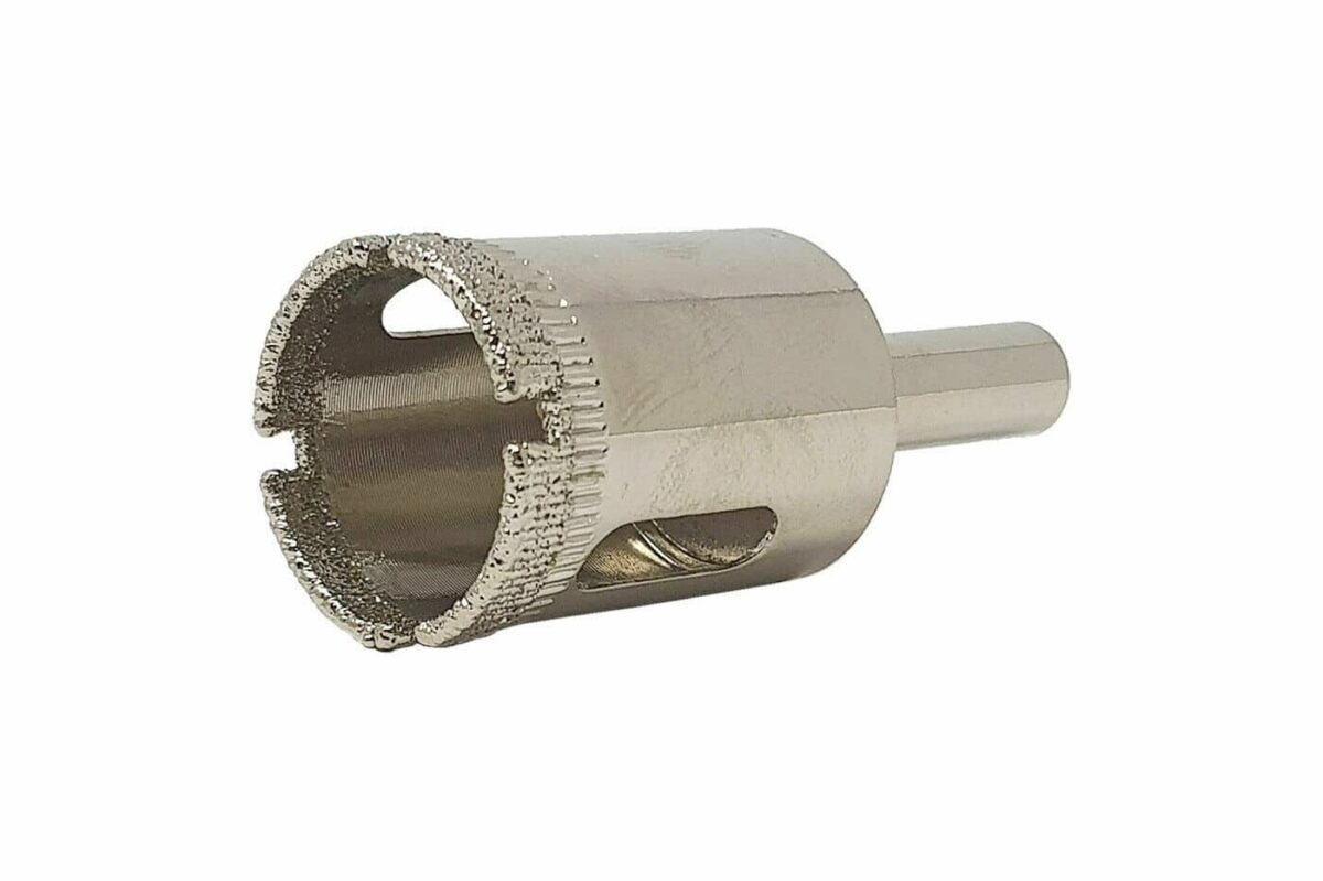PUNTA FRESA CERAMICA DIAMANTATA FORO MARMO VETRO 22 MM TRAPANO DIAMANTE 5NZO - immagine 2