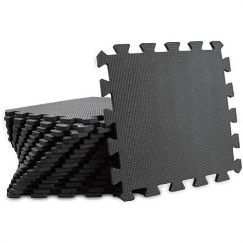 puzle TAPPETINO TAPPETO PUZZLE GOMMA 10 PEZZI 29x29x0,8 cm GIOCO BAMBINO PISCINA 975EU - immagine 1