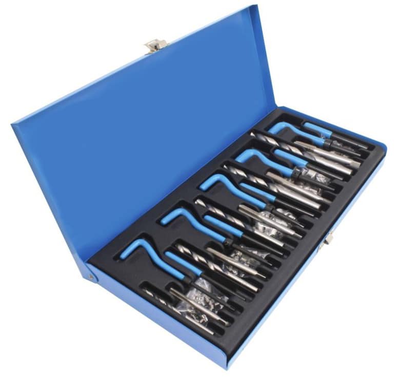 riparazione filetti 131 pz Elicoidi riparazione filetti filettature 131 pz fiiera kit maschio M5 M12 478sa - immagine 1