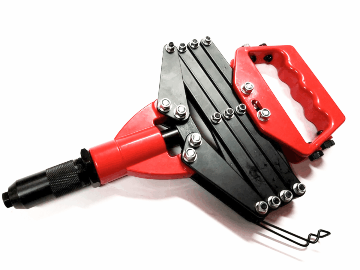 RIVETTATRICE ESTENSIBILE ESTENDIBILE A FISARMONICA 32" 810mm DA 3.2 A 6.4 mm 738 (Copia) - immagine 3