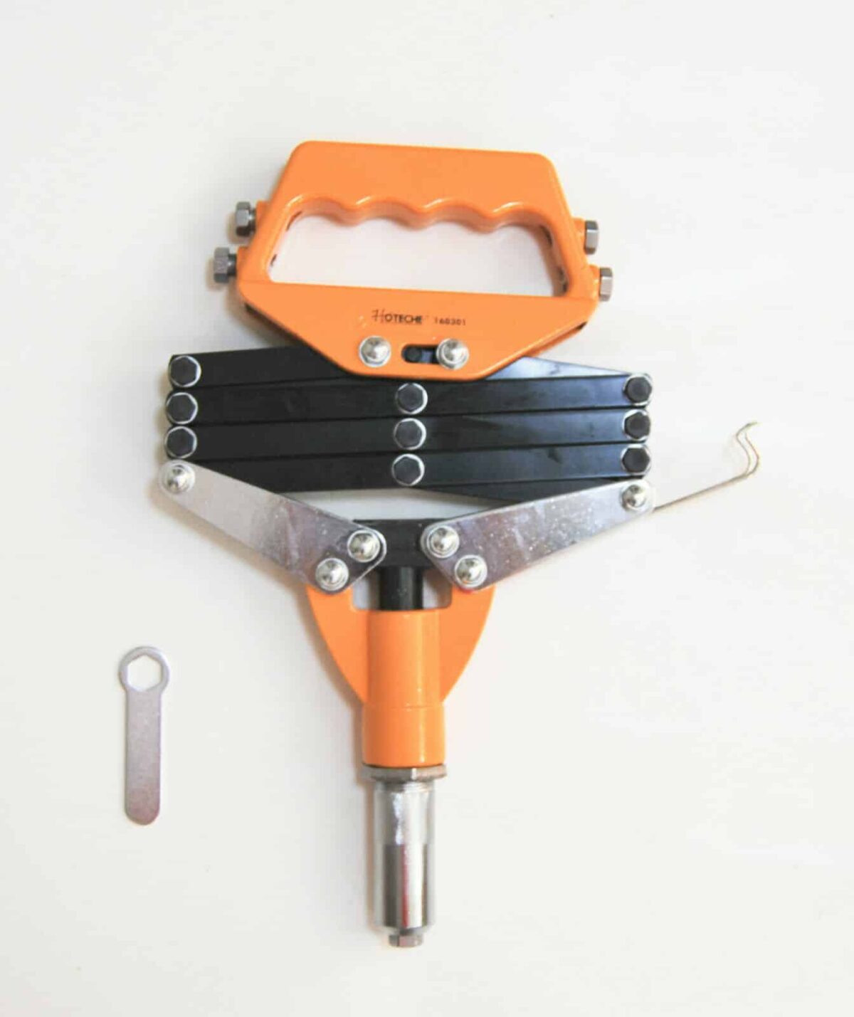 RIVETTATRICE ESTENSIBILE ESTENDIBILE A FISARMONICA 32" 810mm DA 3.2 A 6.4 mm 738 - immagine 2