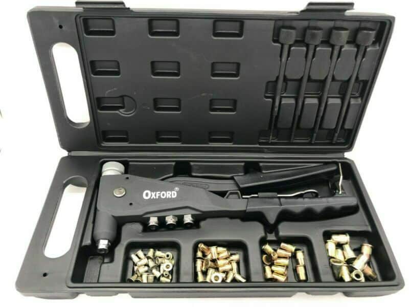 rivettatrice rivetti inserti filettati RIVETTATRICE PER INSERTI RIVETTI FILETTATI FILETTI 66 PZ M3 M4 M5 M6 10.5" 023ox - immagine 1
