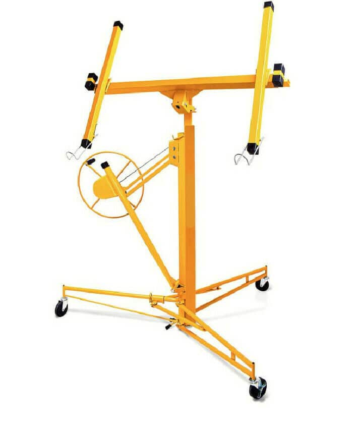 s-l1600 SOLLEVATORE PANNELLI CARTONGESSO ALZA LASTRE PORTATA 68 KG CONTROSOFFITTI 156 - immagine 1