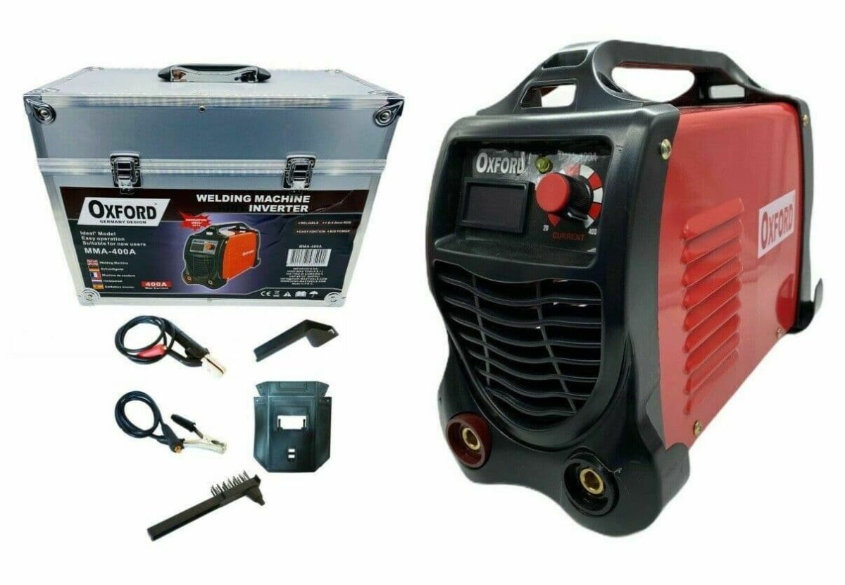SALDATRICE INVERTER 400A ELETTRODO ELETTRODI SALDATURA ACCESSORI INCLUSI 001 OX - immagine 5