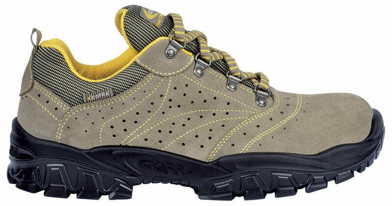 scarpa beige SCARPE ANTINFORTUNISTICHE COFRA NEW NILO S1 P SRC LAVORO BASSE SCARPA TAGLIA 43 - immagine 1