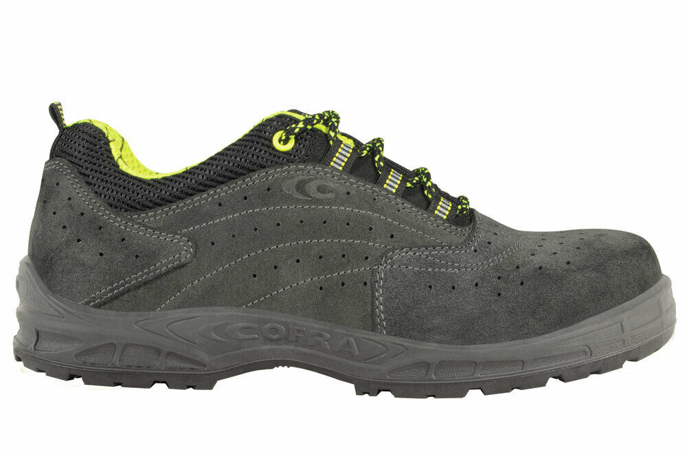 scarpa grigia SCARPE SCARPA ANTINFORTUNISTICHE LAVORO COFRA SANTORINI S1 P SRC NUMERO 41 - immagine 1
