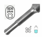 FRESA A TAZZA MM 80 CAROTATRICE CON ASTA SDS PLUS 350 MM CEMENTO MURO MATTONI - immagine 5