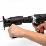 ADATTATORE SEGA SEGHETTO GATTUCCIO ALTERNATIVO PER TRAPANO AVVITATORE 3 LAME 055 - immagine 3