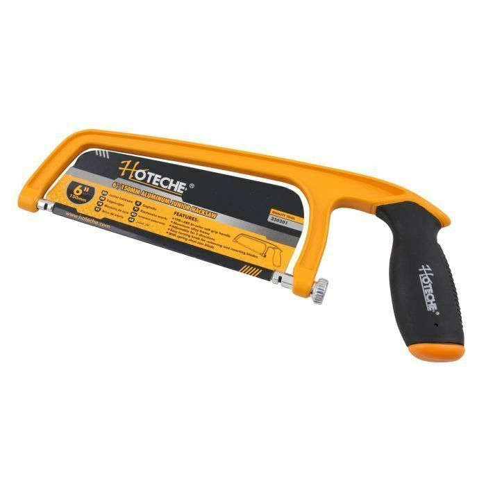 seghr.jpg SEGHETTO SEGA ALLUMINIO MANUALE SERRA ARCHETTO TAGLIA TAGLIARE 150 MM 6'' 735 - immagine 1