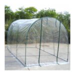 SERRA A TUNNEL GIARDINO PROTEZIONE PIANTE ORTO TELO PVC cm 200x180x300 149