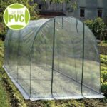 SERRA A TUNNEL GIARDINO PROTEZIONE PIANTE ORTO TELO PVC cm 200x180x300 149 - immagine 2