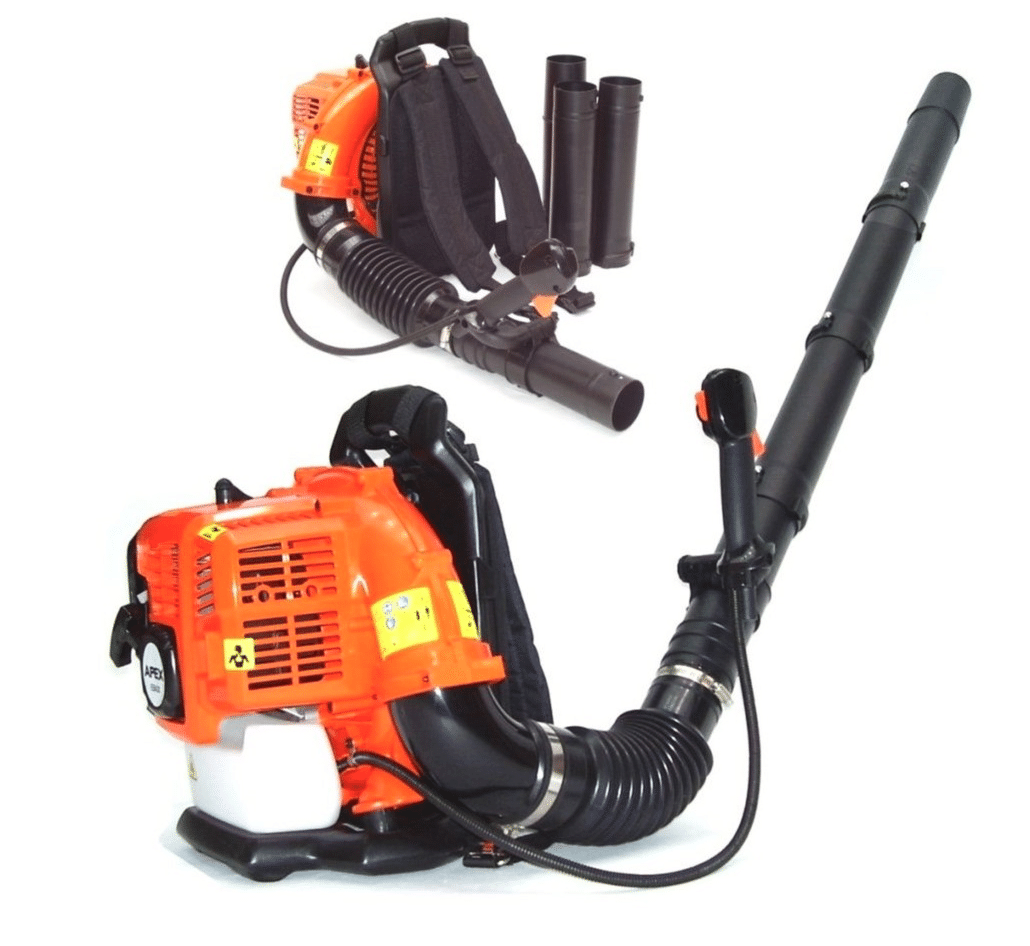 soffiatore spalla SOFFIATORE VENTILATORE A SPALLA ZAINO 52 cc SCOPPIO GIARDINO SOFFIA FOGLIE TK - immagine 1