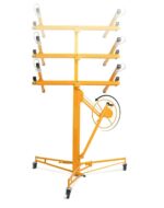 SOLLEVATORE PANNELLI CARTONGESSO ALZA LASTRE PORTATA 68 KG CONTROSOFFITTI 156 - immagine 2