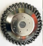 TESTINA SPAZZOLA DECESPUGLIATORE TAGLIAERBA PULIZIA PAVIMENTI 200 MM 1" 020 - immagine 2