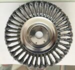 TESTINA SPAZZOLA DECESPUGLIATORE TAGLIAERBA PULIZIA PAVIMENTI 200 MM 1" 020