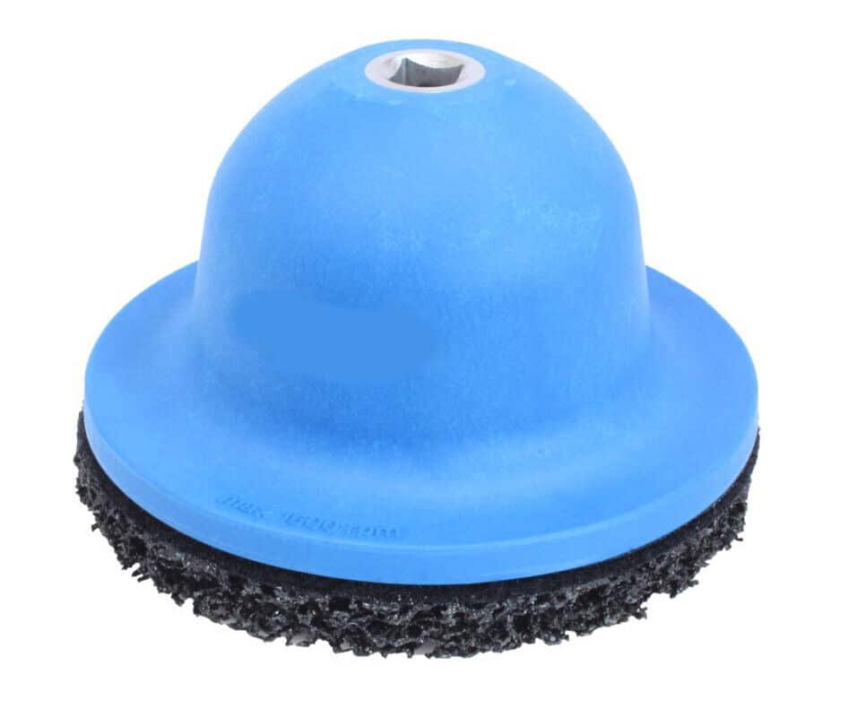 spazzola 150 SPAZZOLA PULITORE LEVIGATRICE RUOTA RUOTE MOZZO MOZZI 150 MM 1/2" 150Gsa - immagine 1