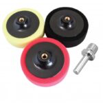 KIT 3 SPUGNE SPUGNA LUCIDATURA LUCIDATRICE TAMPONE PLATORELLO 150 MM 674SA