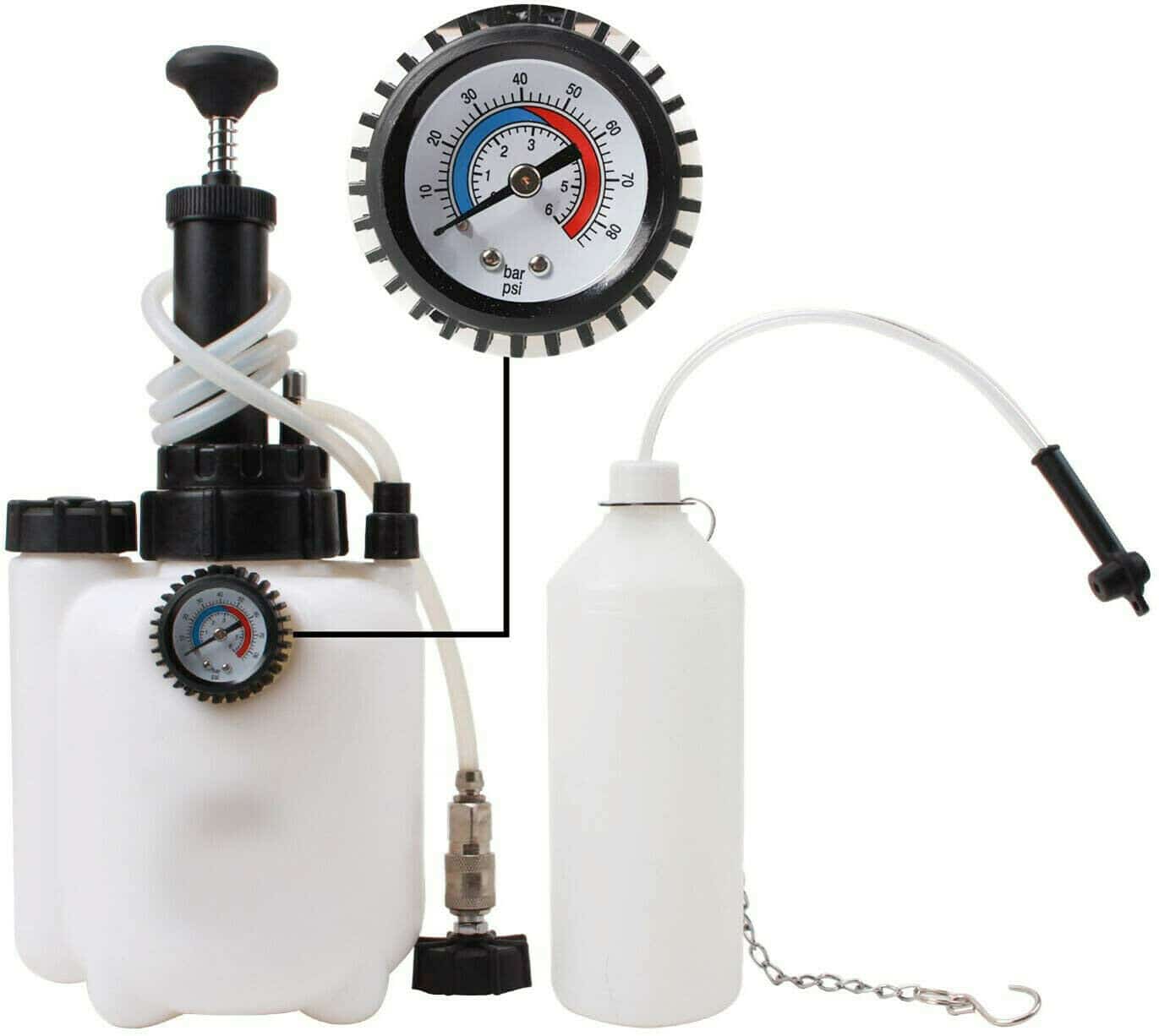 spurgo_1.jpg KIT SPURGO FRENI POMPA FRIZIONE PER AUTO MOTO VEICOLI 3 LITRI 2 bar 30 psi BIA - immagine 1