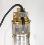 ELETTROPOMPA ACQUA SOMMERSA IMMERSIONE PERIFERICA MONOFASE POZZO 4" 1HP OTTONE - immagine 7