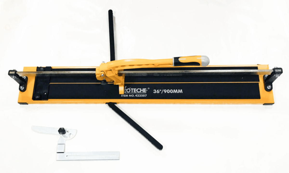 TAGLIAPIASTRELLE LUNGHEZZA MAX 900 MM TAGLIA TAGLIO MATTONI PIASTRELLE 36" - immagine 3