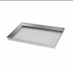 TEGLIA IN LAMIERA ALLUMINATA PIZZA PIZZE FOCACCIA BISCOTTI FORNO CM 30X45 982mil
