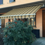TENDA DA SOLE BALCONE ESTERNO AVVOLGIBILE RULLO 3x2,5 mt BEIGE/VERDE 310v - immagine 3
