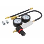 Tester compressione rilevatore perdite pressione motore auto benzina cilindro pistone manometro 090sa - immagine 2